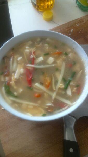 酸辣豆腐羹怎么做，酸辣豆腐羹怎么做好吃，酸辣豆腐羹做法