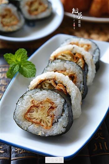 海苔粢饭卷怎么做，海苔粢饭卷怎么做好吃，海苔粢饭卷做法