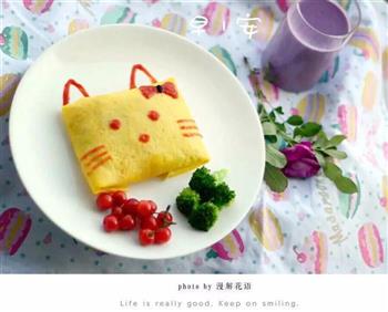 KITTY猫蛋包饭怎么做，KITTY猫蛋包饭怎么做好吃，KITTY猫蛋包饭做法