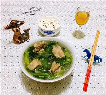 小白菜粉条排骨汤怎么做，小白菜粉条排骨汤怎么做好吃，小白菜粉条排骨汤做法