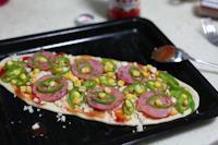 薄饼火腿pizza怎么做，薄饼火腿pizza怎么做好吃，薄饼火腿pizza做法