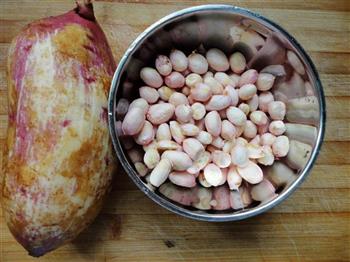 红芋花生稀饭怎么做，红芋花生稀饭怎么做好吃，红芋花生稀饭做法