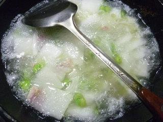 毛豆咸肉冬瓜汤怎么做，毛豆咸肉冬瓜汤怎么做好吃，毛豆咸肉冬瓜汤做法